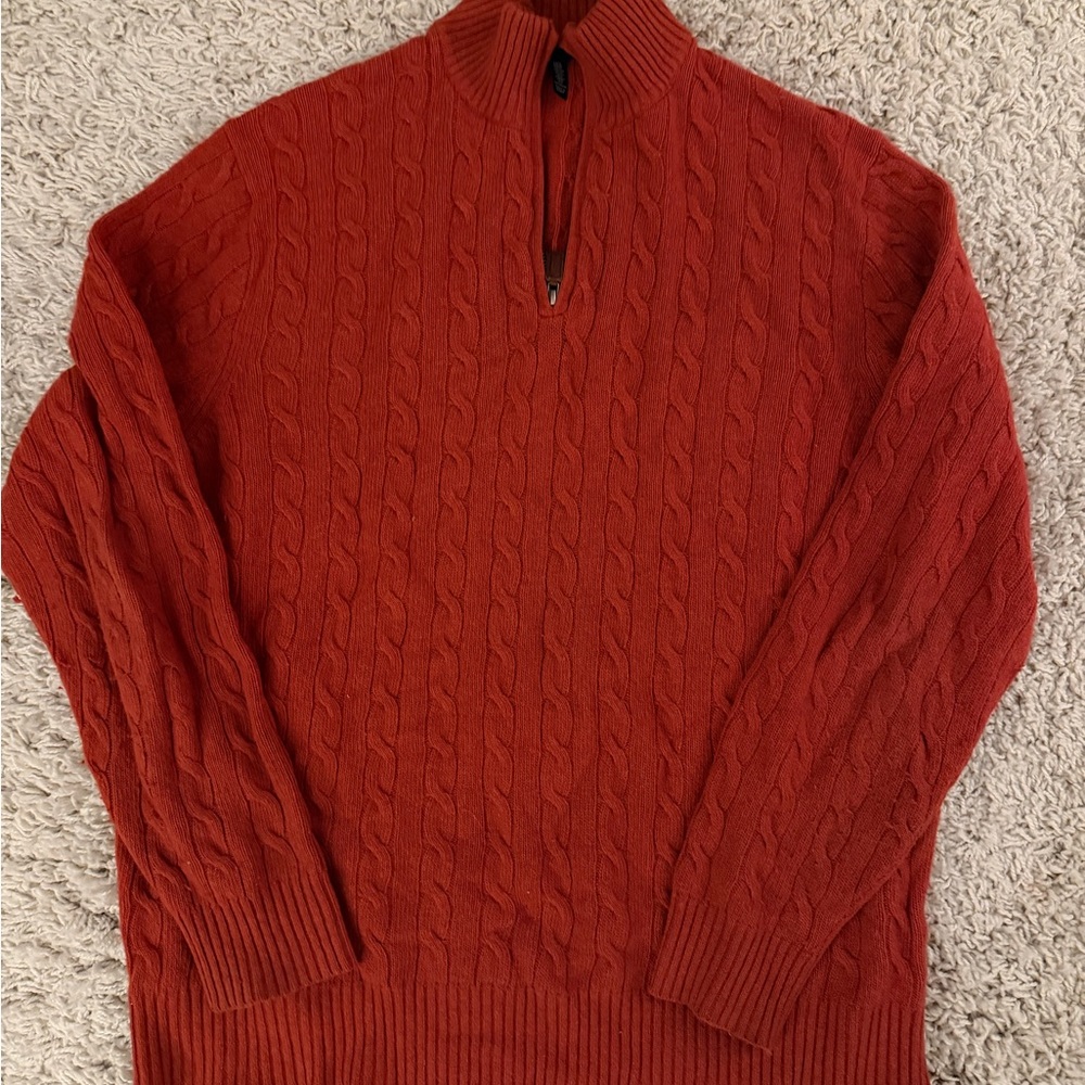 J. Crew Men's Zip Up Sweater